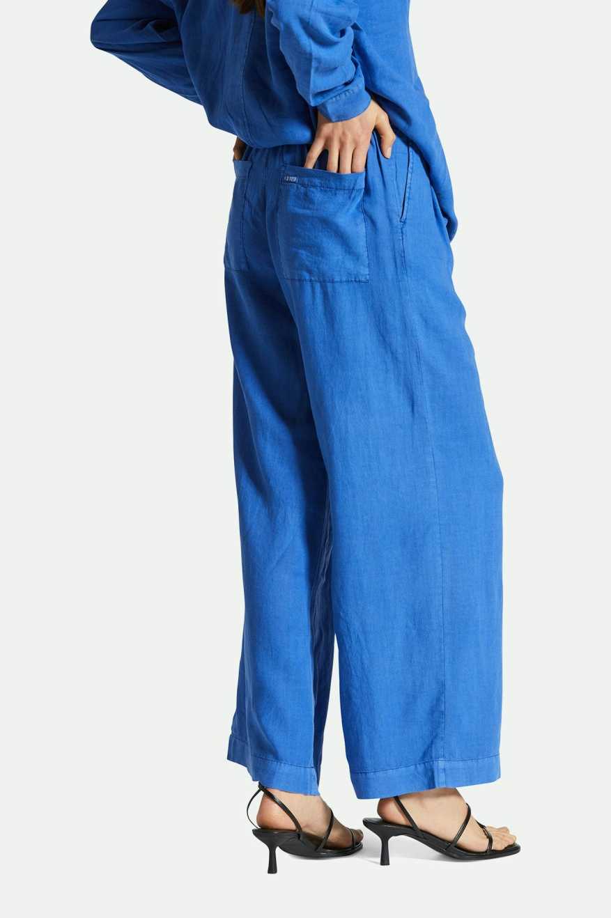 Vintage Linen Blend Wide Leg Pant - Surf The Web - Image 8